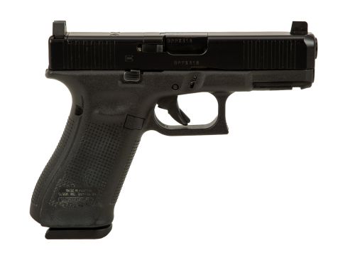 Glock 45 9mm Pistol, Police Trade-In, Compact Crossover, Ameriglo Night Sights