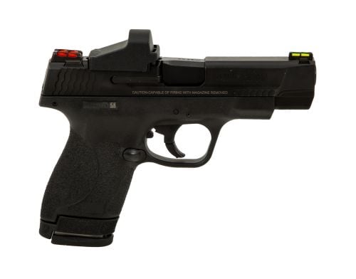 Used Smith & Wesson PC MP40 Shield, .40 S&W, 4" Barrel, Red Dot, 2 Magazines, Factory Box